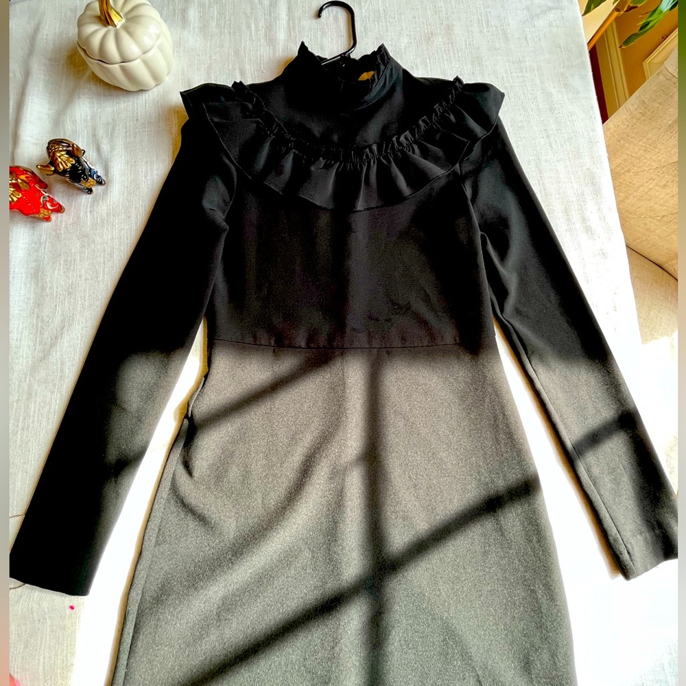 H&M black dress 2016